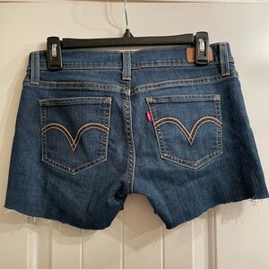 Levi’s 524 denim shorts, size 7